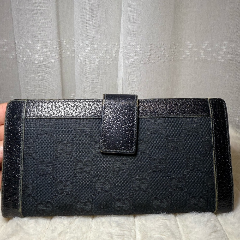 Gucci Dark Monogram Wallet